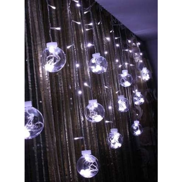 5m LED lyssnor - Hængebolde - Kølig hvid White