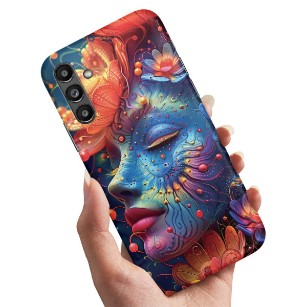 Samsung Galaxy A14 - Cover/Mobilcover Psychedelic