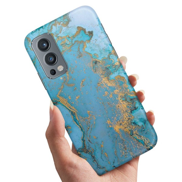 OnePlus Nord 2 5G - Deksel/Mobildeksel Marmor Multicolor