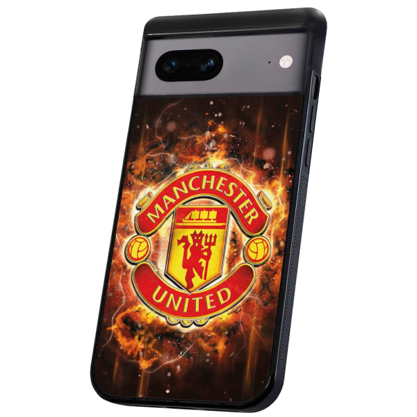 Google Pixel 7 - Deksel/Mobildeksel Manchester United