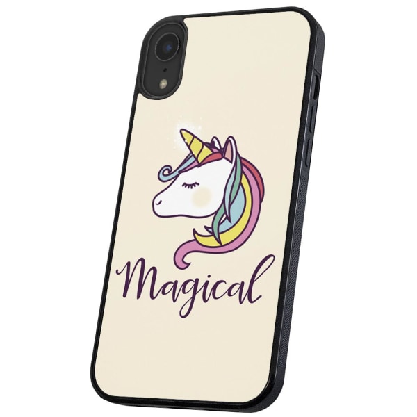 iPhone XR - Skal/Mobilskal Magisk Ponny multifärg