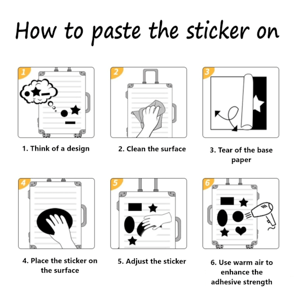 Klistermærker / Logo Stickers – 100stk