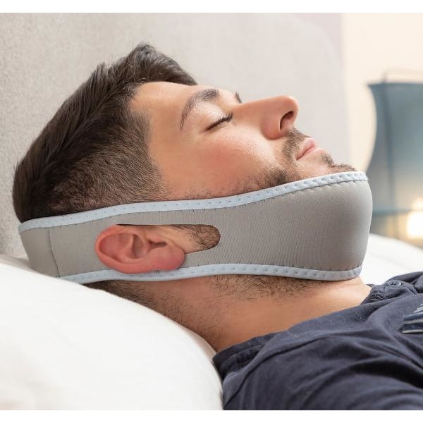 Anti-snorkebånd - Reducerer snorken Grey
