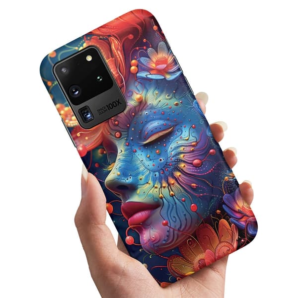 Deksel / Mobildeksel til Samsung Galaxy S20 Ultra - Psychedelic