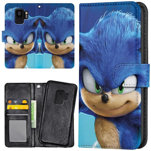 Samsung Galaxy S9 - Lommebok Deksel Sonic the Hedgehog