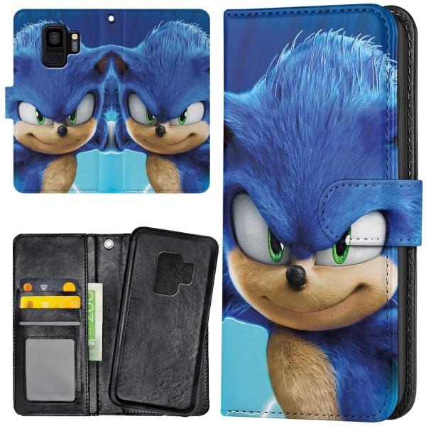 Samsung Galaxy S9 - Lompakkokotelo/Kuoret Sonic the Hedgehog