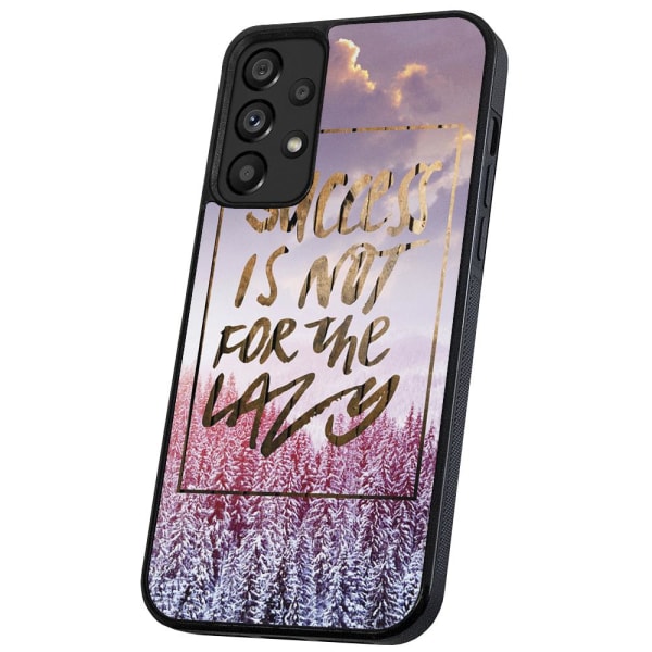 Samsung Galaxy A33 5G - Kuoret/Suojakuori Success Not Lazy Multicolor
