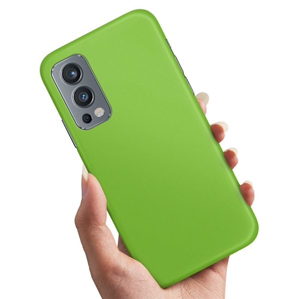 OnePlus Nord 2 5G - Cover/Mobilcover Limegrøn