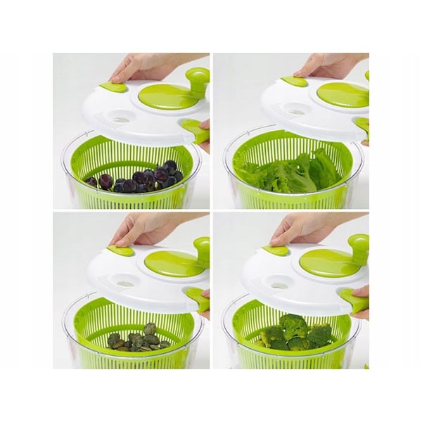 Salad Spinner / Salladslunga / Sil - Torka sallad efter sköljning