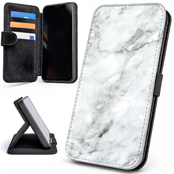 Lommebok Deksel / Mobildeksel til iPhone 17 - Marmor
