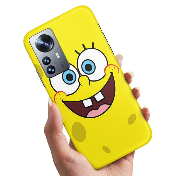 Deksel / Mobildeksel til Xiaomi 12 Pro - Svampebob Multicolor