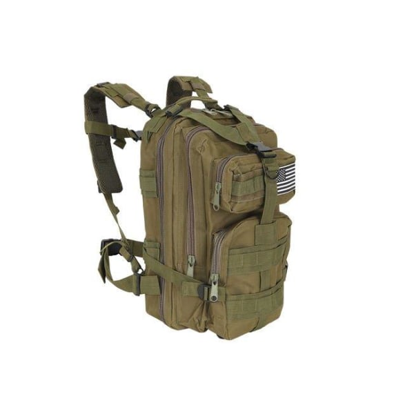 Militärväska / Ryggsäck i Nylon, Grön - 30 Liter Grön