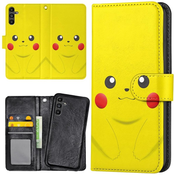 Samsung Galaxy A13 5G/A04s - Mobilcover/Etui Cover Pikachu / Pok