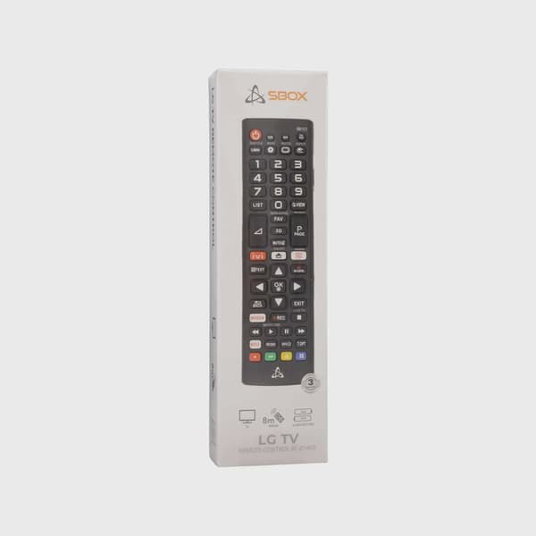 SBOX Fjärrkontroll för LG TV Svart