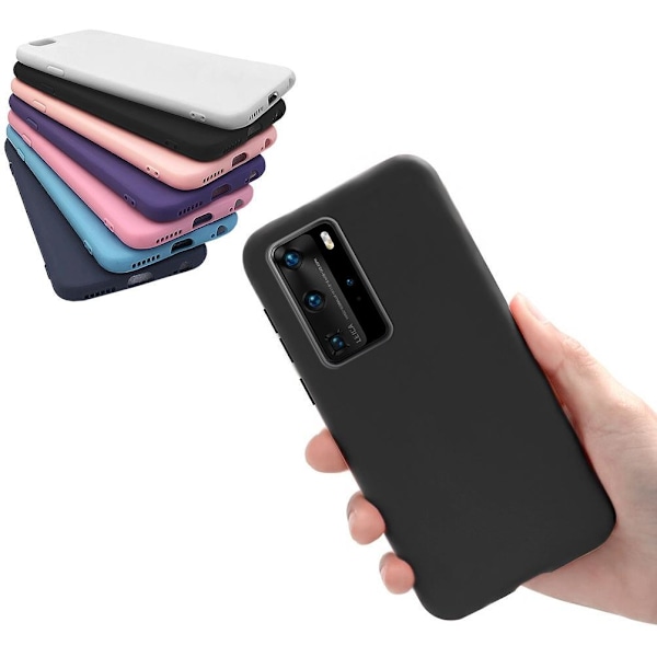 Huawei P40 Pro - Kuoret/Suojakuori - Kevyt & Ohut Black