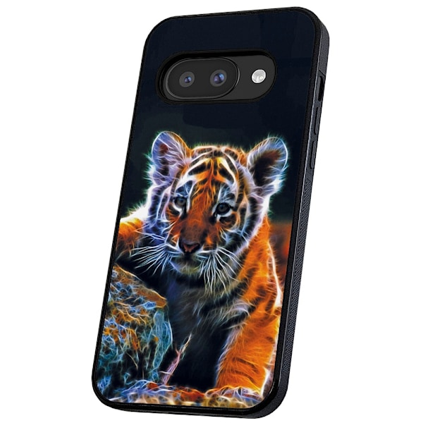 Google Pixel 9A - Deksel/Mobildeksel Tigerunge