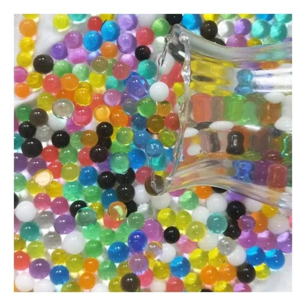 Vattenpärlor 50g / Vattenkristaller - Välj färg! multifärg
