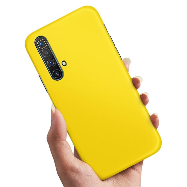 Deksel / Mobildeksel til Realme X3 SuperZoom - Gul Yellow