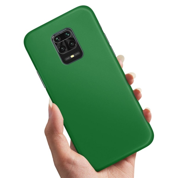 Xiaomi Redmi Note 9 Pro - Cover/Mobilcover Grøn Green