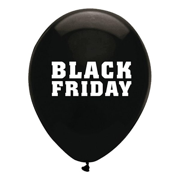 10-Kpl - Ilmapallot Black Friday