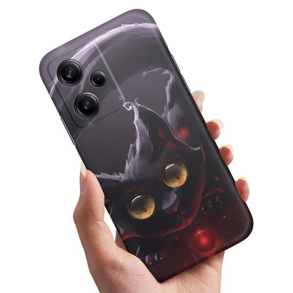 Cover / Mobilcover til Xiaomi Redmi Note 12 Pro 5G - Sort Kat