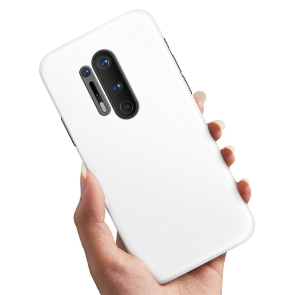 OnePlus 8 Pro - Cover / Mobilcover Hvid White