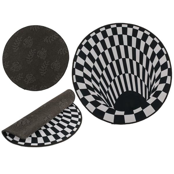 Illusion Matta - 60 cm Svart