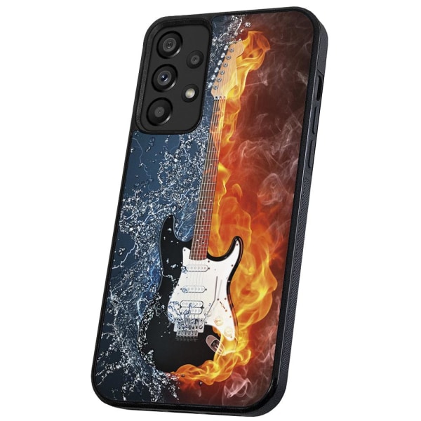 Samsung Galaxy A33 5G - Cover Water & Fire Guitar Multicolor