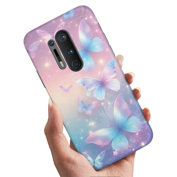 Deksel / Mobildeksel til OnePlus 8 Pro - Butterflies