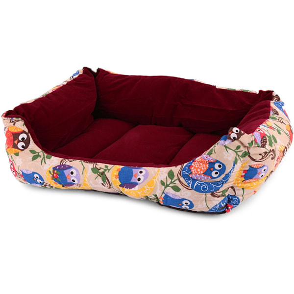 Kattbädd / Hundbädd - Sovplats för katter & hundar MultiColor L