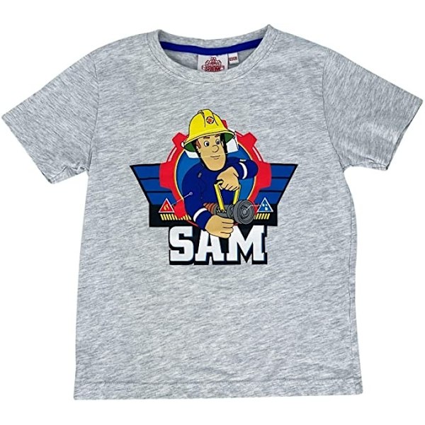 Brandman Sam T-Shirt för Barn - 2-Pack 98/104 cm