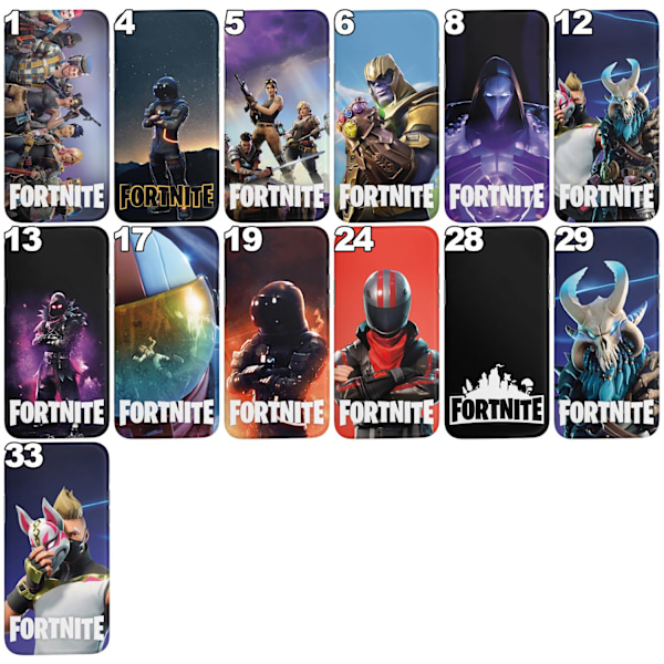 iPhone X/XS - Kuoret/Suojakuori Fortnite 6