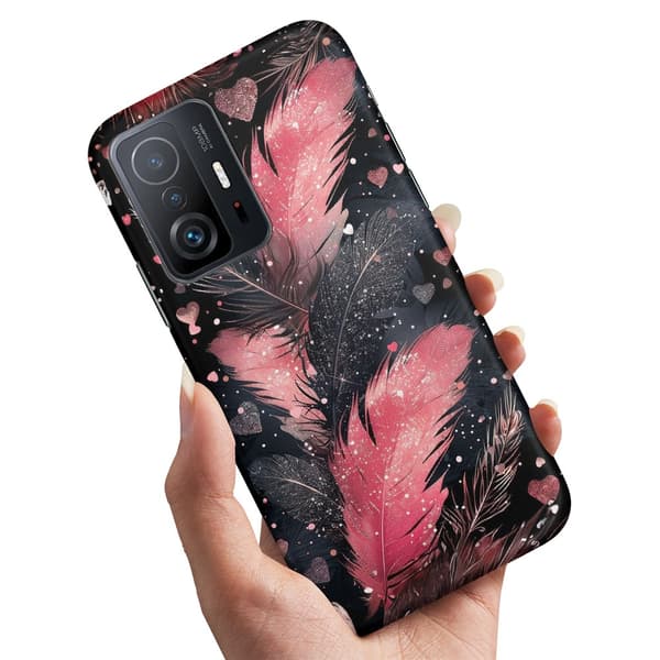 Deksel / Mobildeksel til Xiaomi 11T / 11T Pro 5G - Feathers