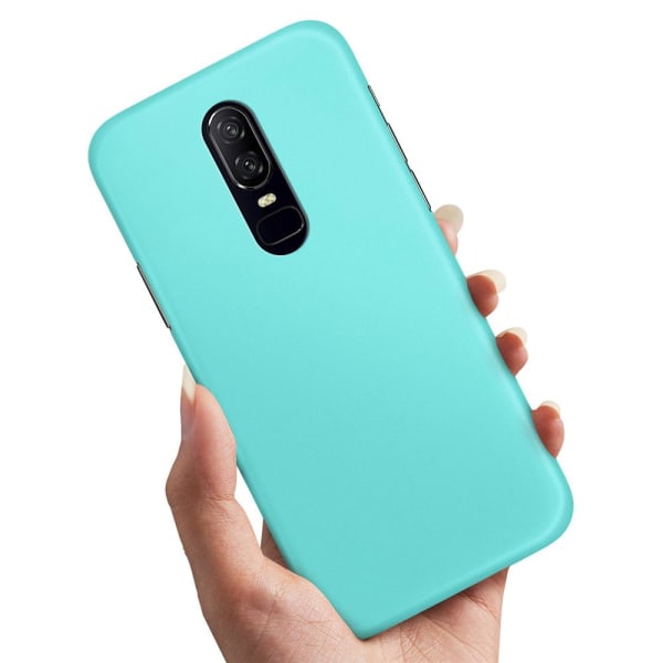OnePlus 6 - Cover/Mobilcover Turkis Turquoise