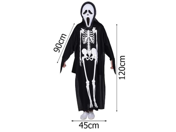 Skelettdräkt / Skelett Dräkt - Halloween