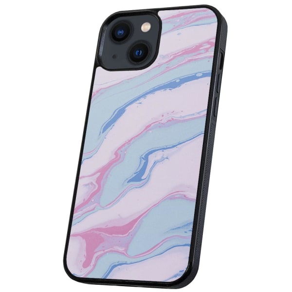 iPhone 13 - Deksel/Mobildeksel Marmor Multicolor