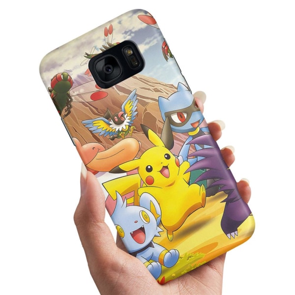 Samsung Galaxy S7 Edge - Cover/Mobilcover Pokemon