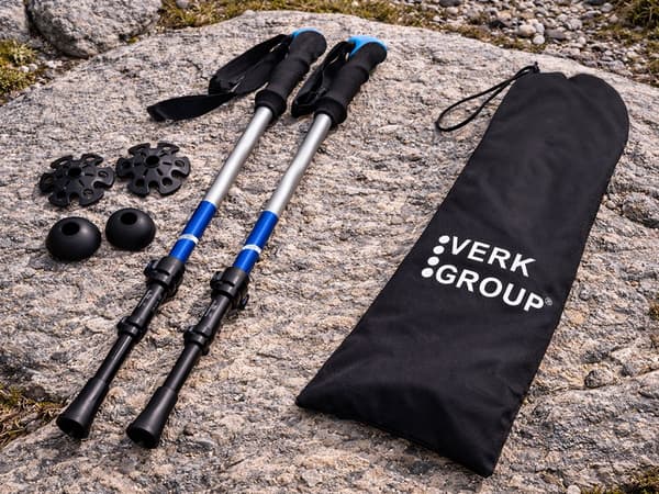 Gåstavar nordic walking tillbehör Silver