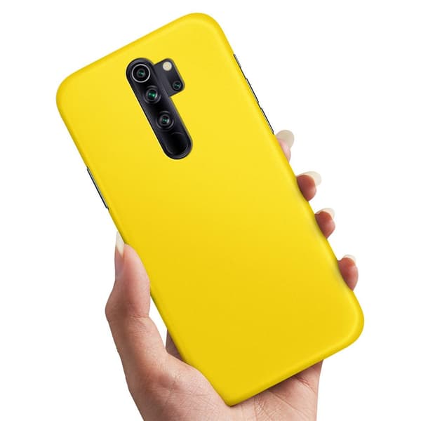 Deksel / Mobildeksel til Xiaomi Redmi Note 8 Pro - Gul Yellow