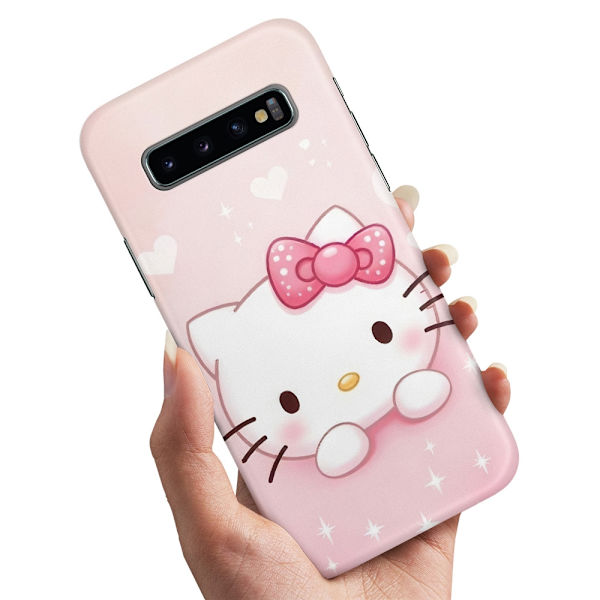 Deksel / Mobildeksel til Samsung Galaxy S10e - Kitty