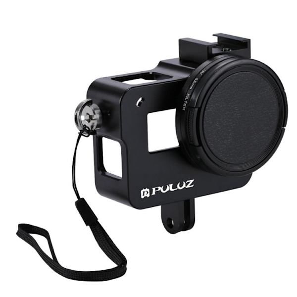 Kamerahus med UV-lins - GoPro Hero 7/6/5 - Skyddande Hus Svart