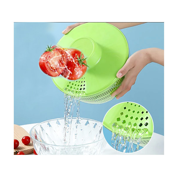Salad Spinner / Salladslunga - Torka sallad efter sköljning