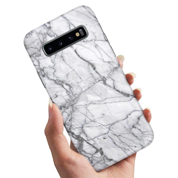 Deksel / Mobildeksel til Samsung Galaxy S10 Plus - Marmor Multicolor
