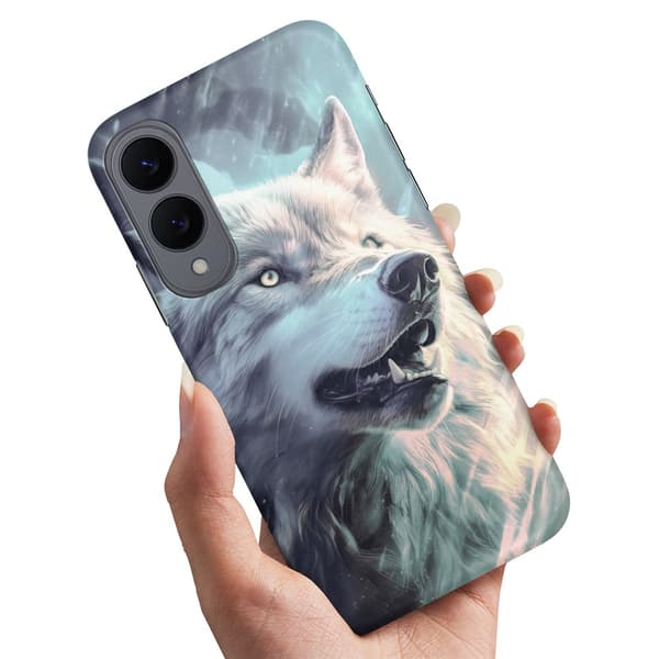 Deksel / Mobildeksel til Samsung Galaxy S25 Edge - Wolf