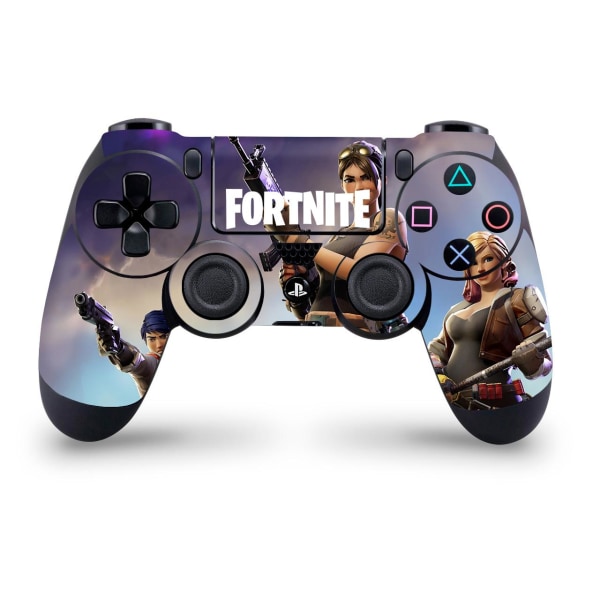 Fortnite Skin - Playstation 4 / PS4 Kontrol Klistermærke Multicolor