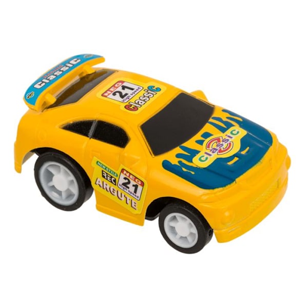 2-Pack - Leksaksbil / Racerbil - Dra bakåt förmåga Multicolor