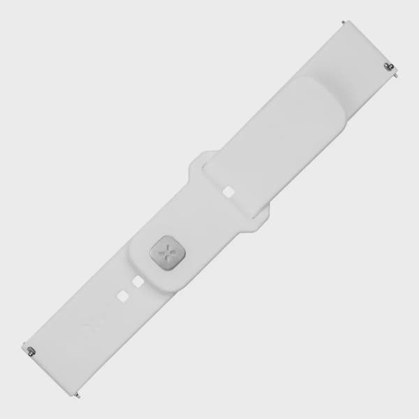 FIXED Silikonrem för Smartwatch Universal 22 mm Vit
