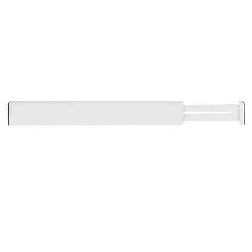 Justerbar Avdelare för Låda - 42-56 cm Vit - 4-Pack