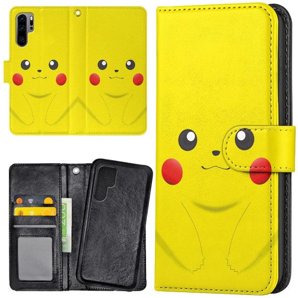 Samsung Galaxy Note 10 - Lommebok Deksel Pikachu / Pokemon