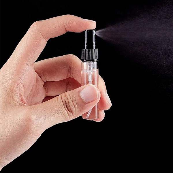 Sprayflaska / Miniflaska i Glas – 5 ml – 5-Pack